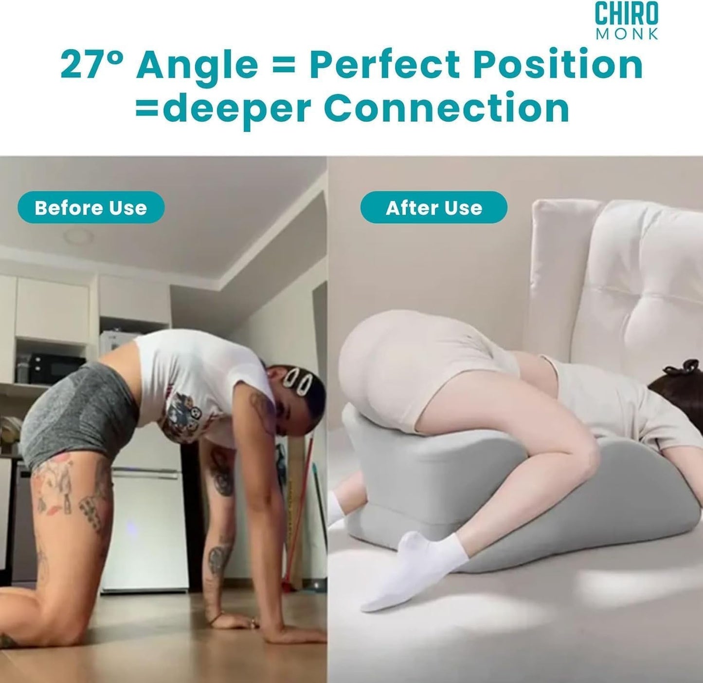 PureSense Couple Support Pillow